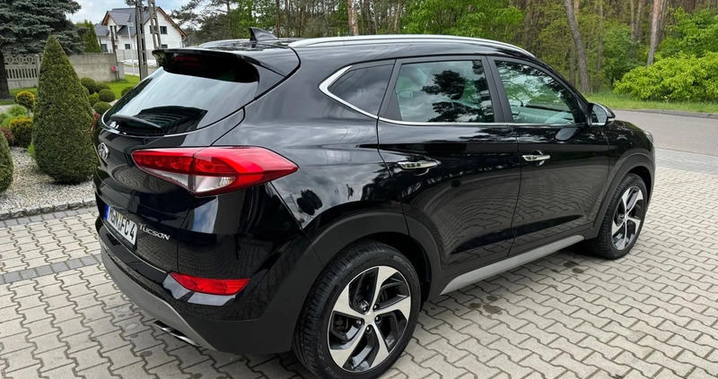 Hyundai Tucson cena 81900 przebieg: 99236, rok produkcji 2017 z Babimost małe 211